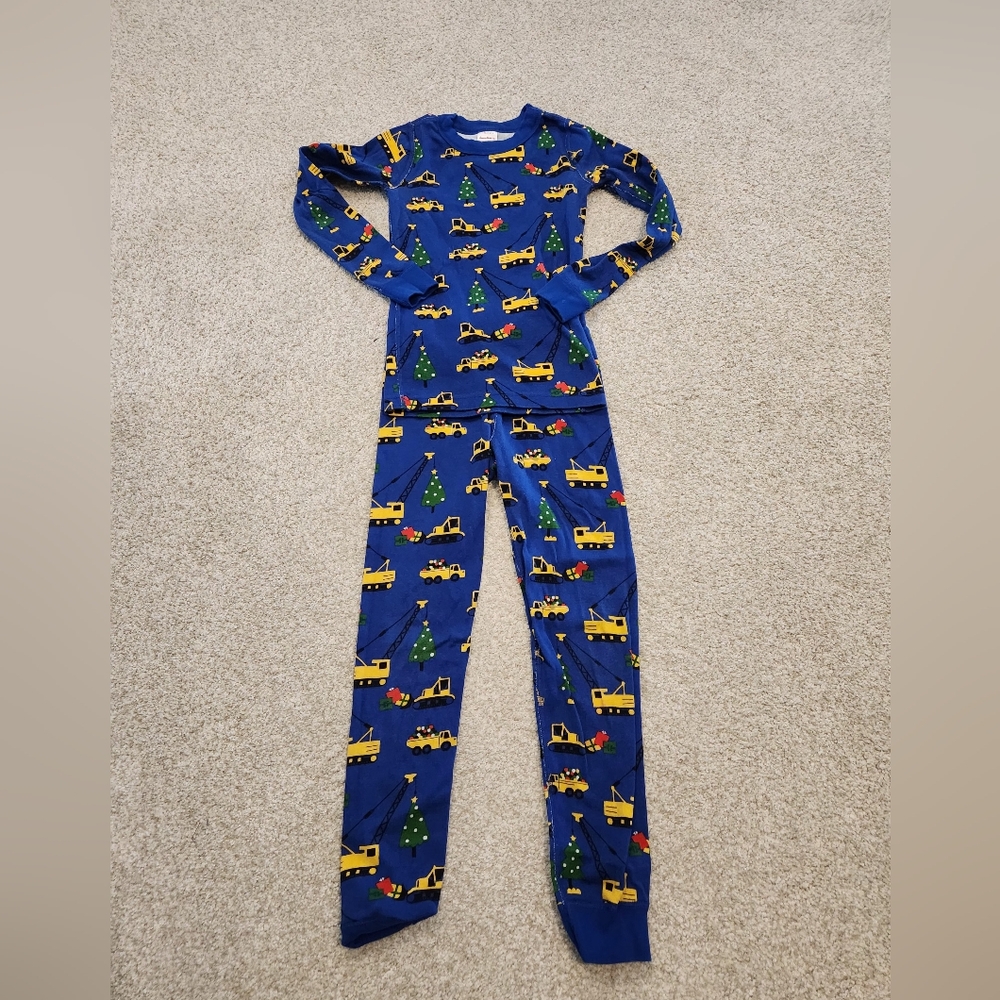 Boys Holiday Construction Truck PJs